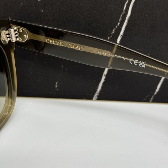 NEW CELINE CL4002UN 98P GREEN WOMEN SUNGLASSES CELINE - Picture 9 of 10